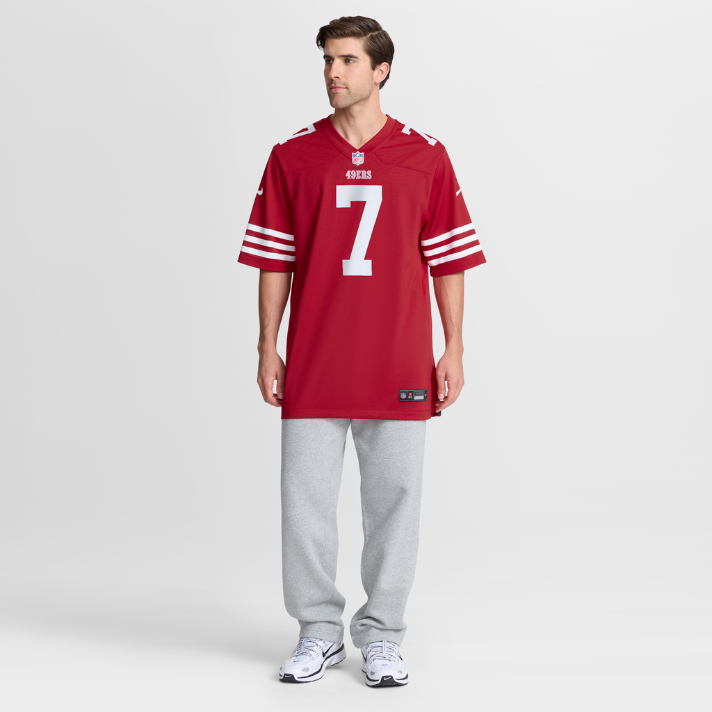 Men's San Francisco 49ers De'Zhaun Stribling Nike Scarlet Game Jersey