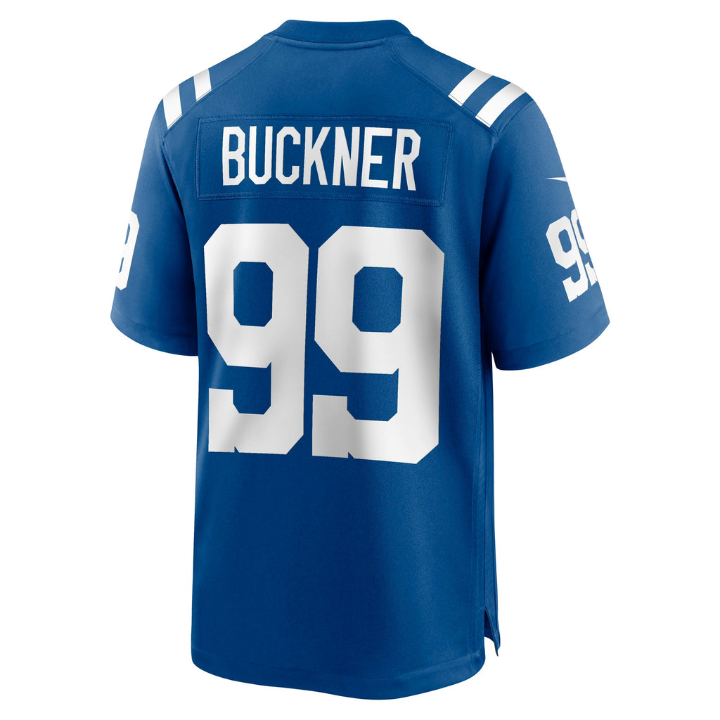 Men's Indianapolis Colts DeForest Buckner Nike Blue Alternate Game Jersey