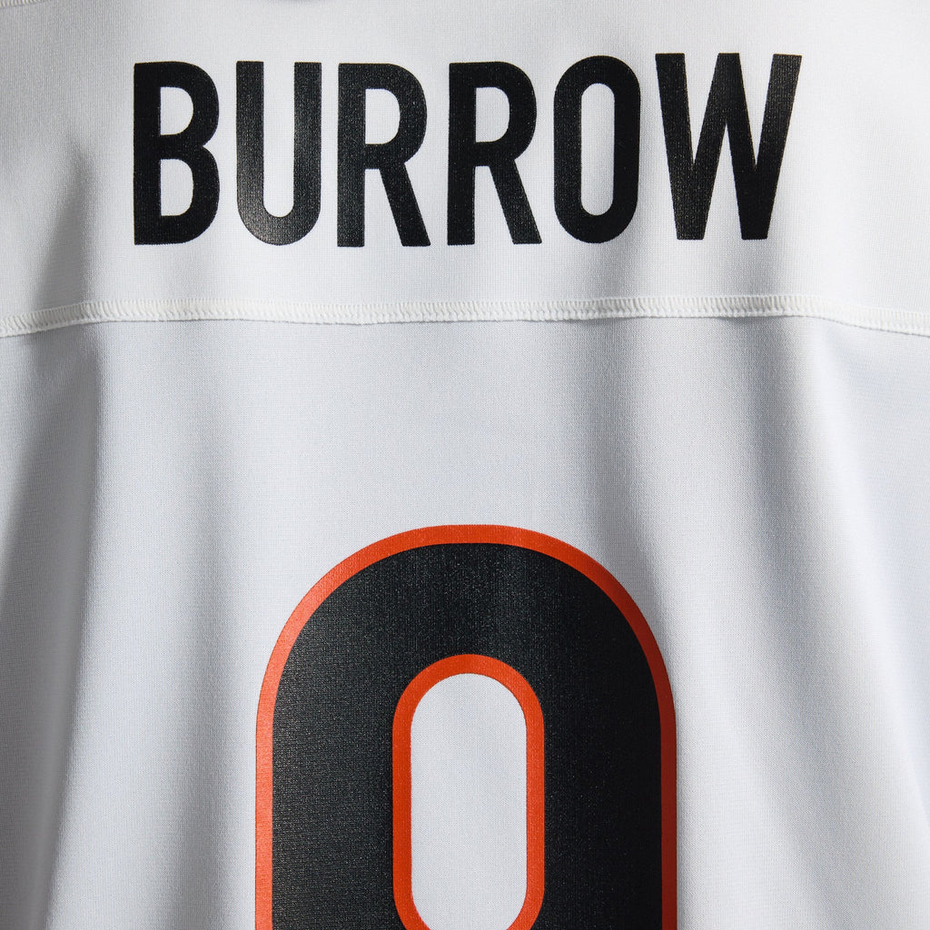 Men's Cincinnati Bengals Joe Burrow Nike White Game Jersey