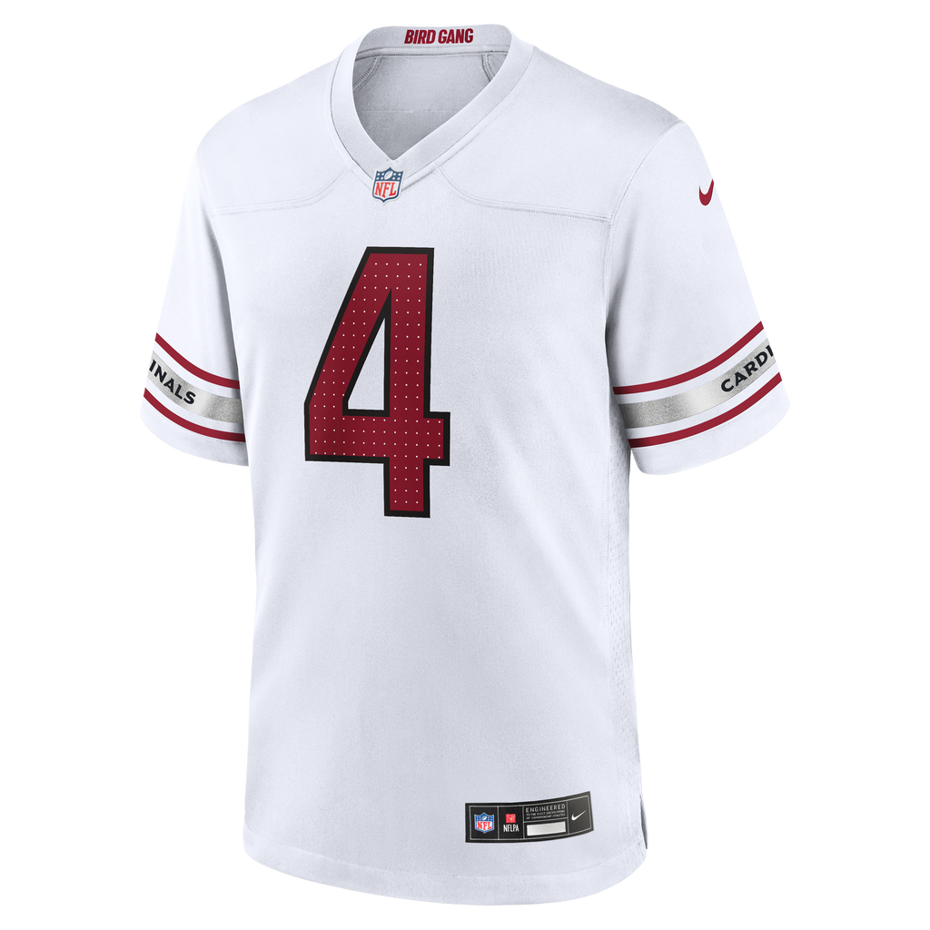 Men's Arizona Cardinals Jeremiyah Love Nike Cardinal Team Game Jersey