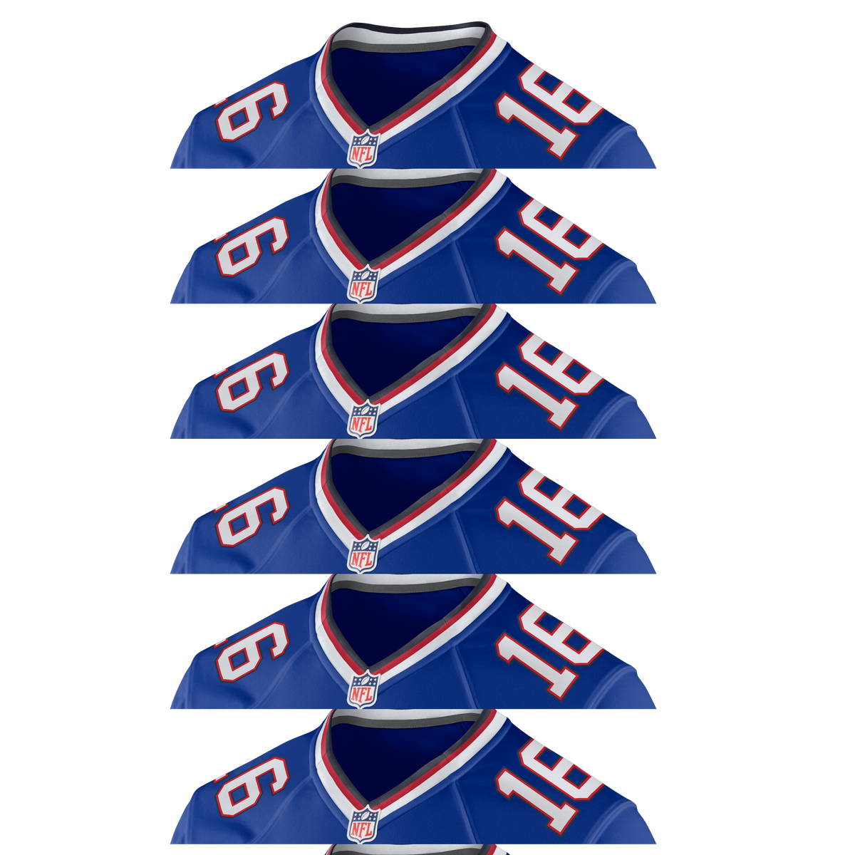 Men's Buffalo Bills Tyler Bass Nike  Royal Team Game Jersey