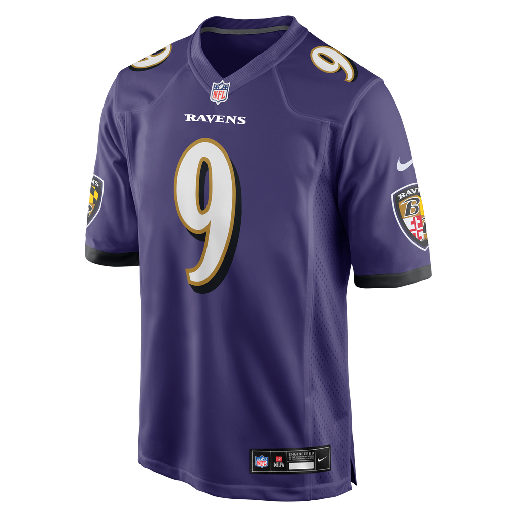 Men's Baltimore Ravens Steve McNair Nike Purple Game Retired Player Jersey