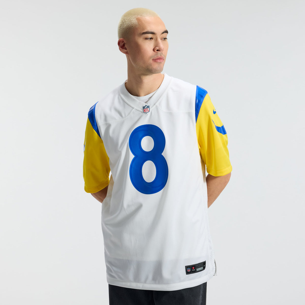 Men's Los Angeles Rams Jared Verse Nike Royal  Player Game Jersey