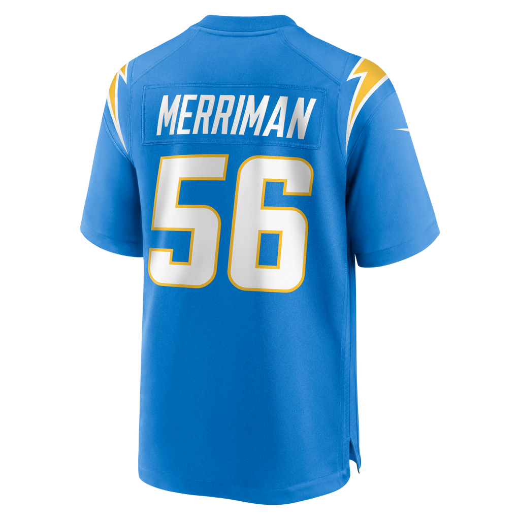 Men's Los Angeles Chargers Shawne Merriman Nike Powder Blue Game Retired Player Jersey