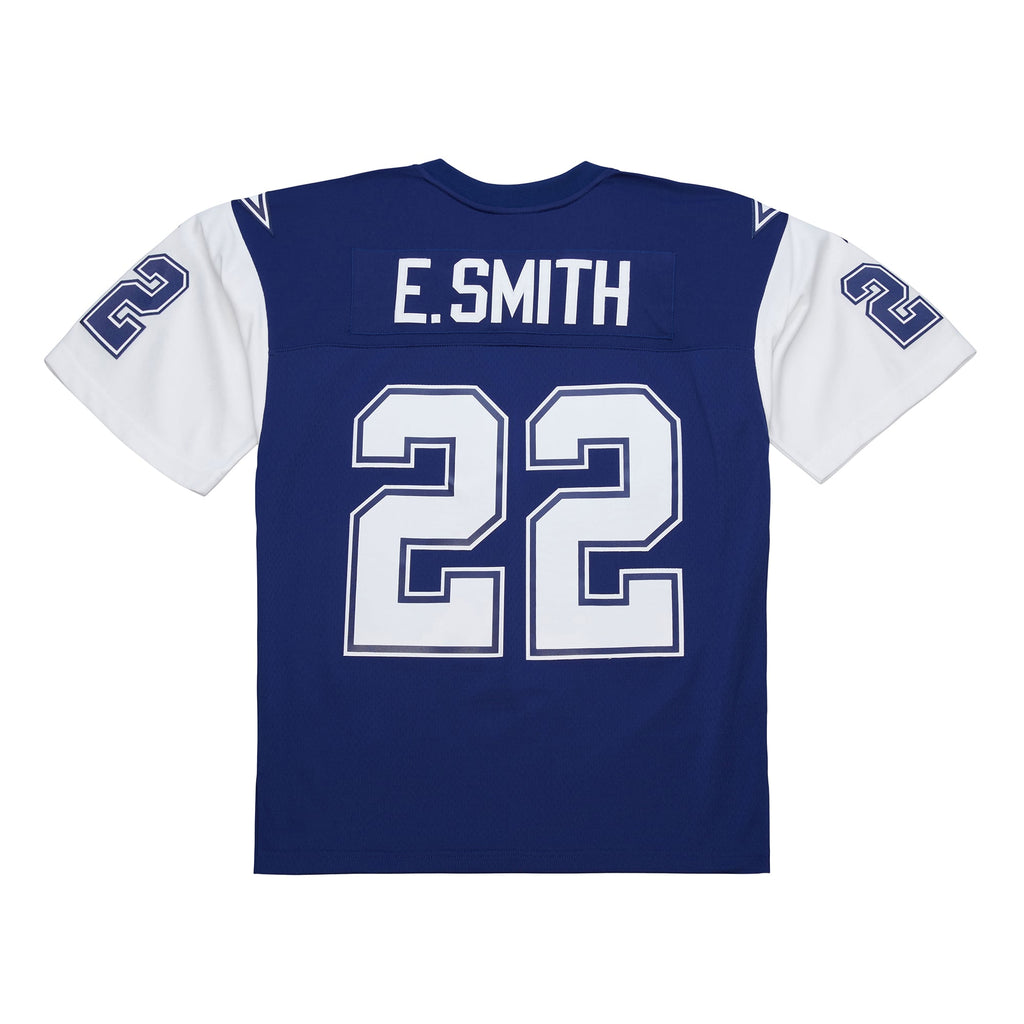 Men's Dallas Cowboys Emmitt Smith Mitchell & Ness Navy 1995 Legacy Replica Jersey