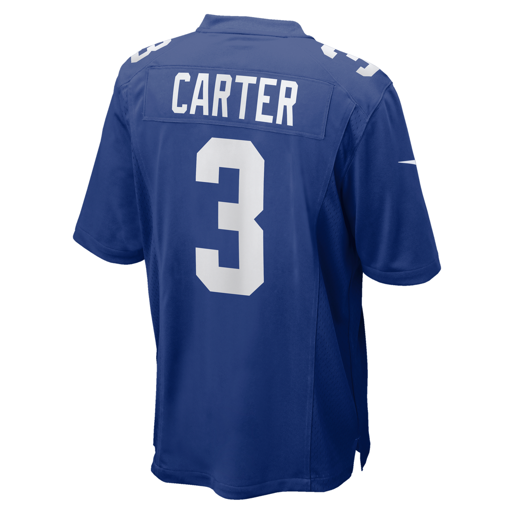 Men's New York Giants Abdul Carter Nike  Royal Team Game Jersey