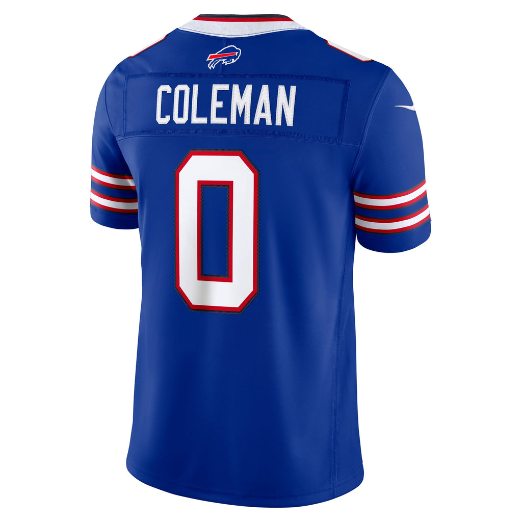 Men's Buffalo Bills Keon Coleman Nike Royal Team Vapor F.U.S.E. Stitched Limited Jersey