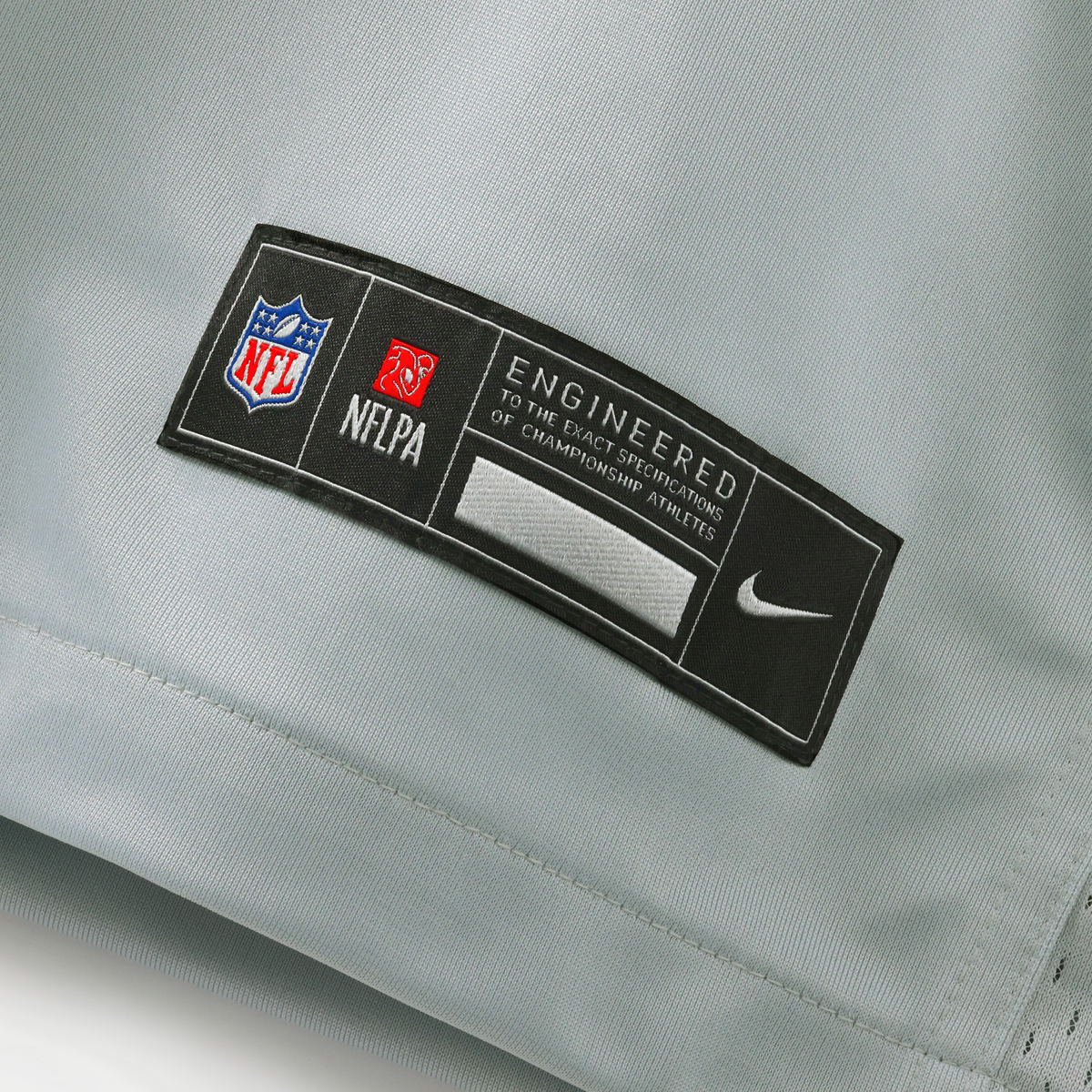 Men's Detroit Lions Jahmyr Gibbs Nike Silver 2026 Rivalries Collection Game Jersey