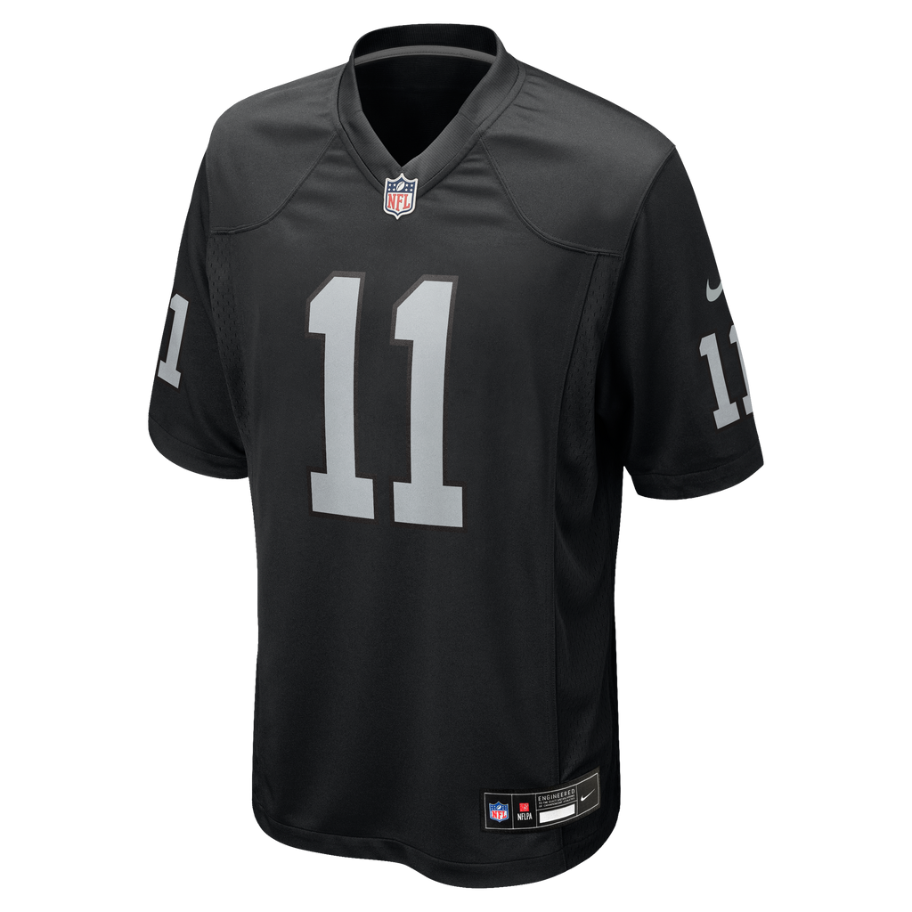 Men's Las Vegas Raiders Jeremy Chinn Nike  Black Team Game Jersey