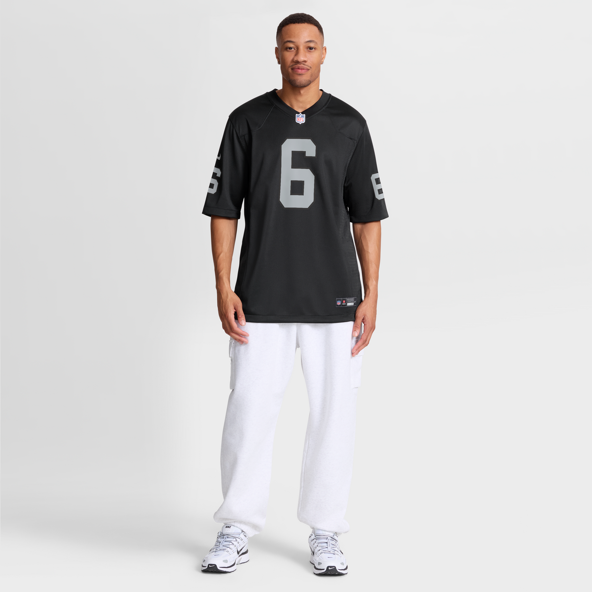 Men's Las Vegas Raiders AJ Cole Nike Black Game Jersey