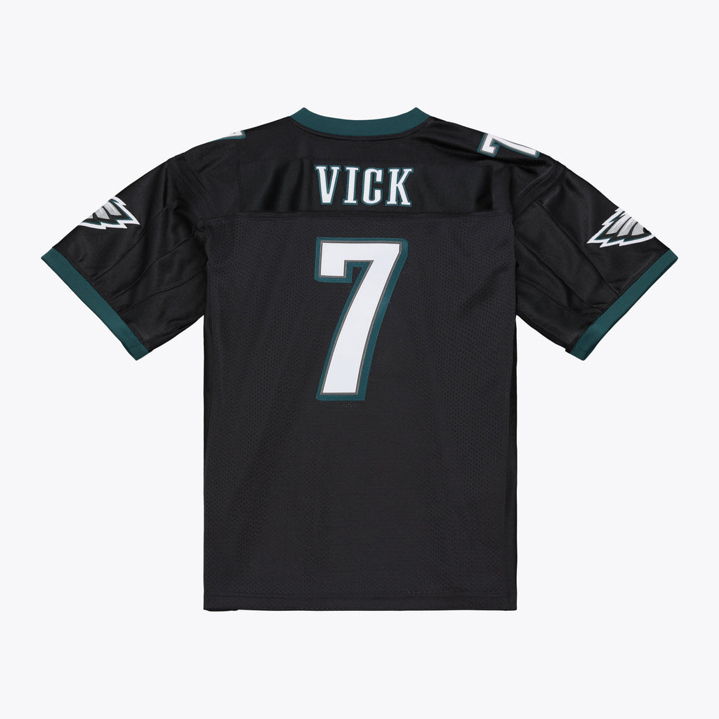 Men's Philadelphia Eagles Michael Vick Mitchell & Ness Black 2012 Authentic Throwback Jersey