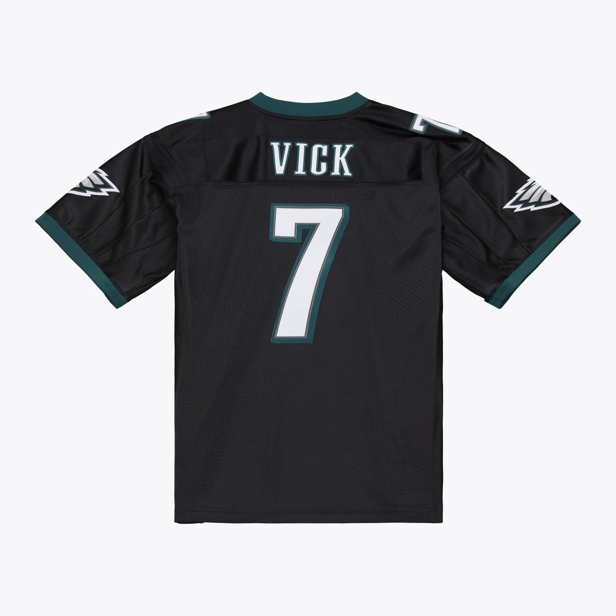 Men's Philadelphia Eagles Michael Vick Mitchell & Ness Black 2012 Authentic Throwback Jersey