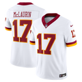 Men's Washington Commanders Terry McLaurin Nike White Vapor F.U.S.E. Stitched Limited Jersey