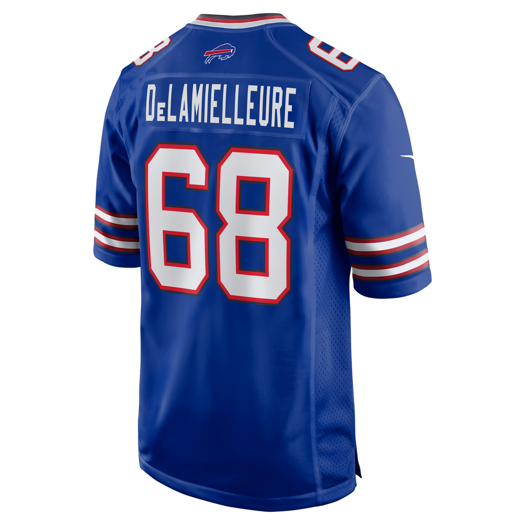 Men's Buffalo Bills Joe DeLamielleure Nike Royal Game Retired Player Jersey