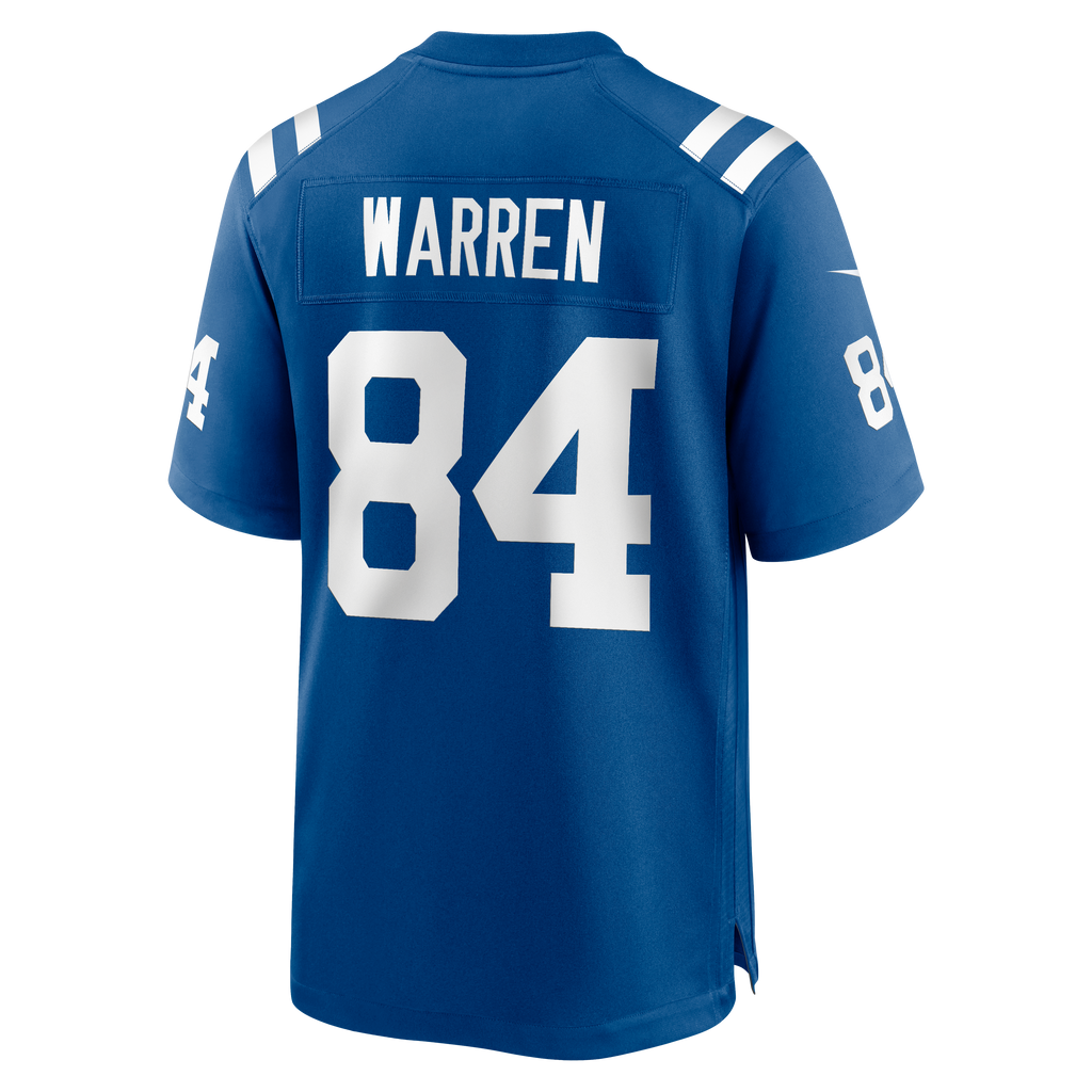 Men's Indianapolis Colts Tyler Warren Nike Royal Team Game Jersey