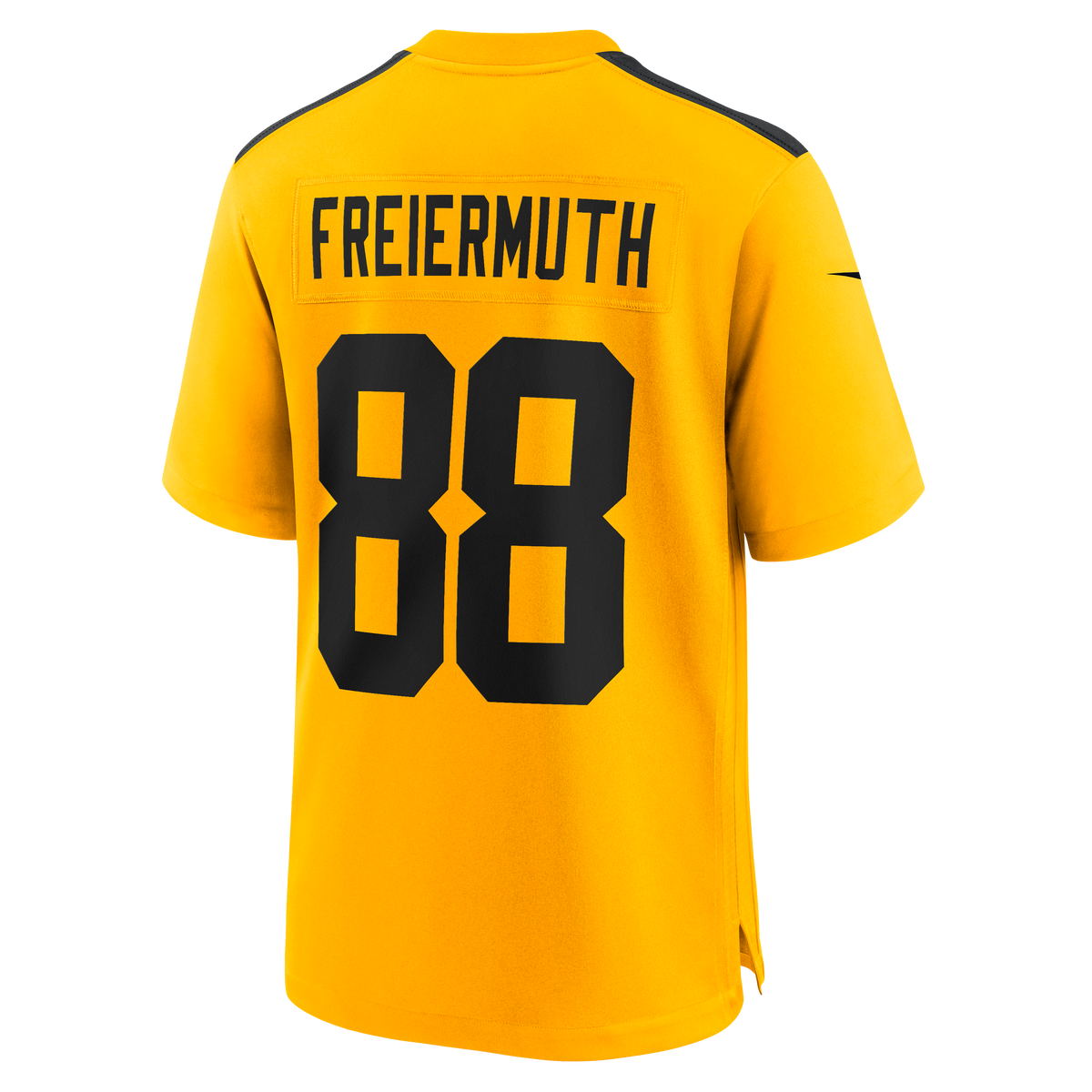 Men's Pittsburgh Steelers Pat Freiermuth Nike Black Game Jersey