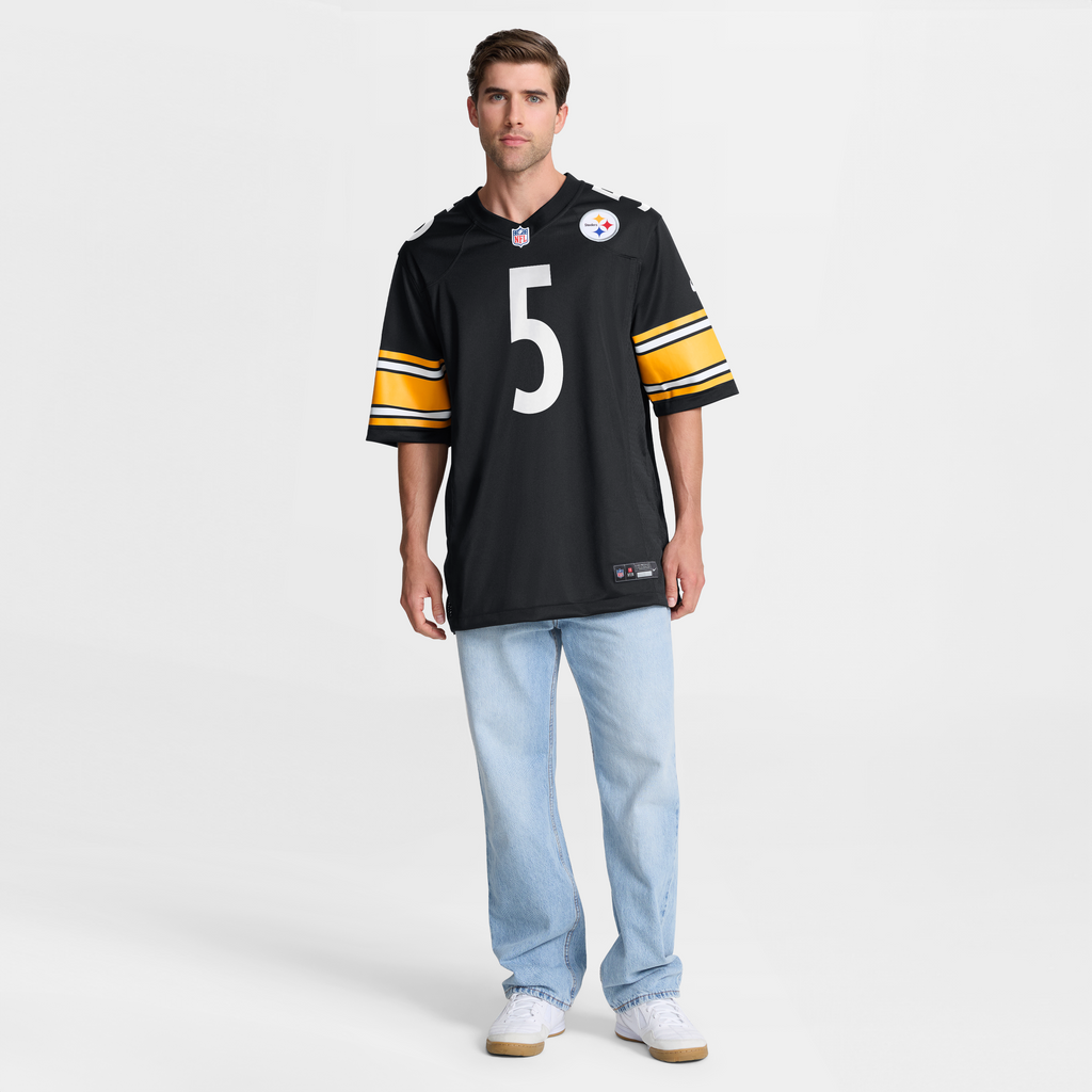 Men's Pittsburgh Steelers Jalen Ramsey Nike Gold Alternate 1933 Throwback Game Jersey