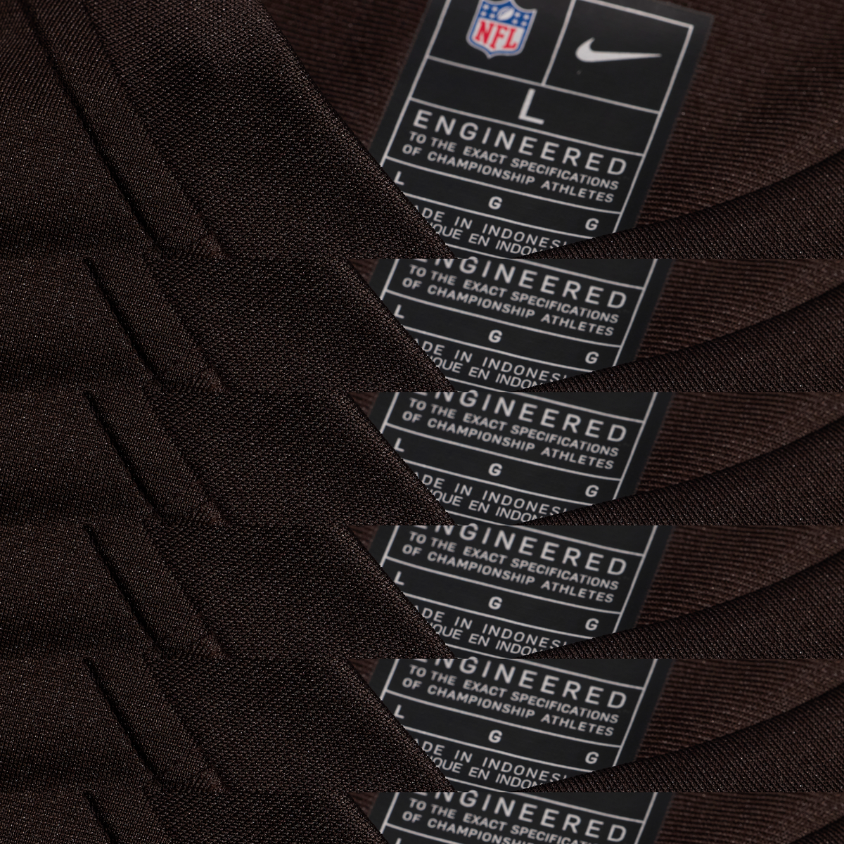 Men's Cleveland Browns Tre Avery Nike  Brown Team Game Jersey