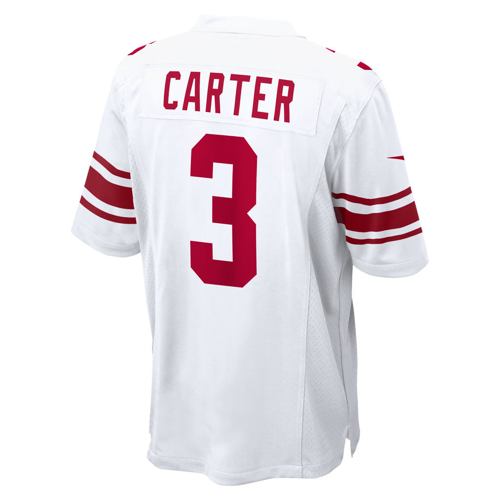 Men's New York Giants Abdul Carter Nike  White  Game Jersey