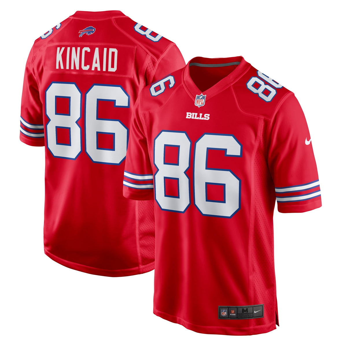 Men's Buffalo Bills Dalton Kincaid Nike White  Game Jersey
