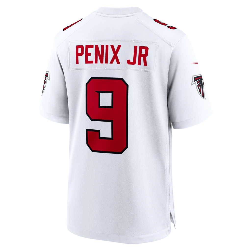 Men's Atlanta Falcons Michael Penix Jr. Nike Black Alternate Game Jersey
