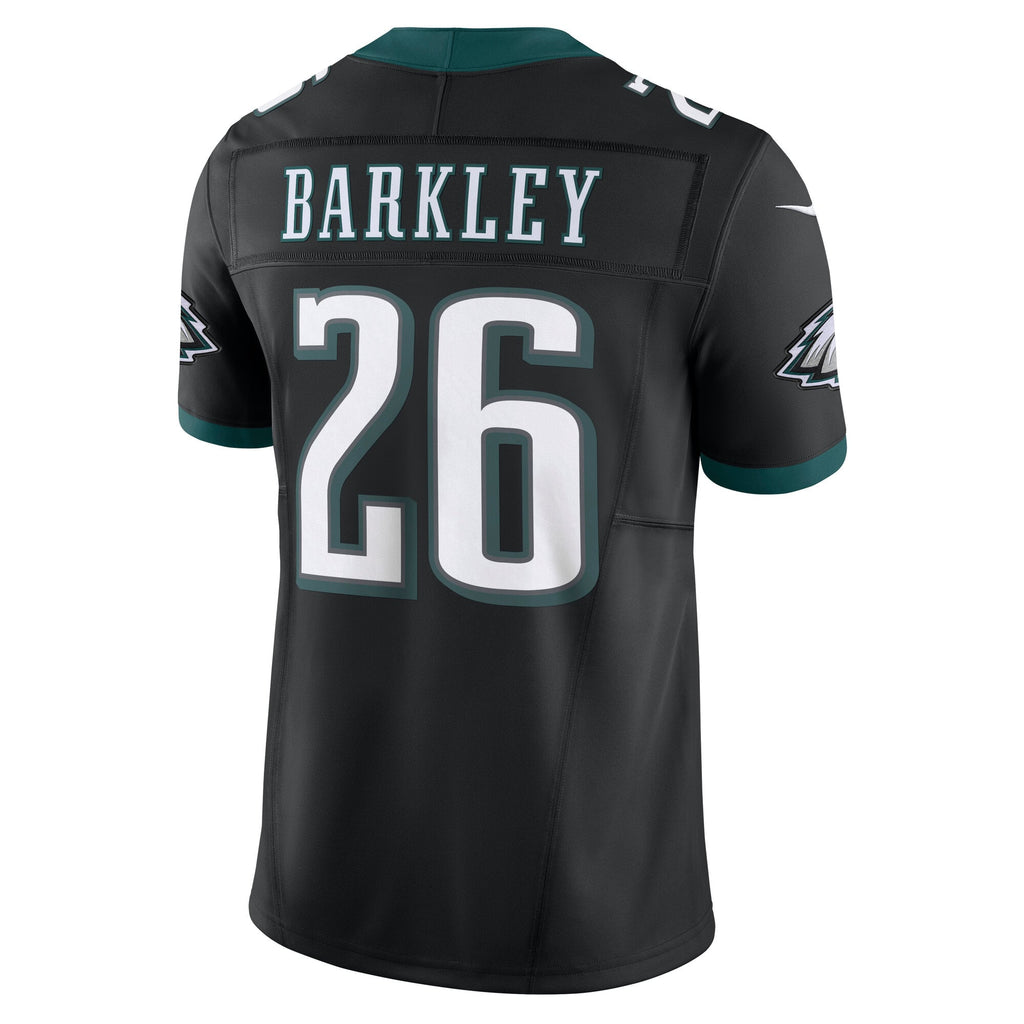 Men's Philadelphia Eagles Saquon Barkley Nike Midnight Green Vapor F.U.S.E. Limited Jersey