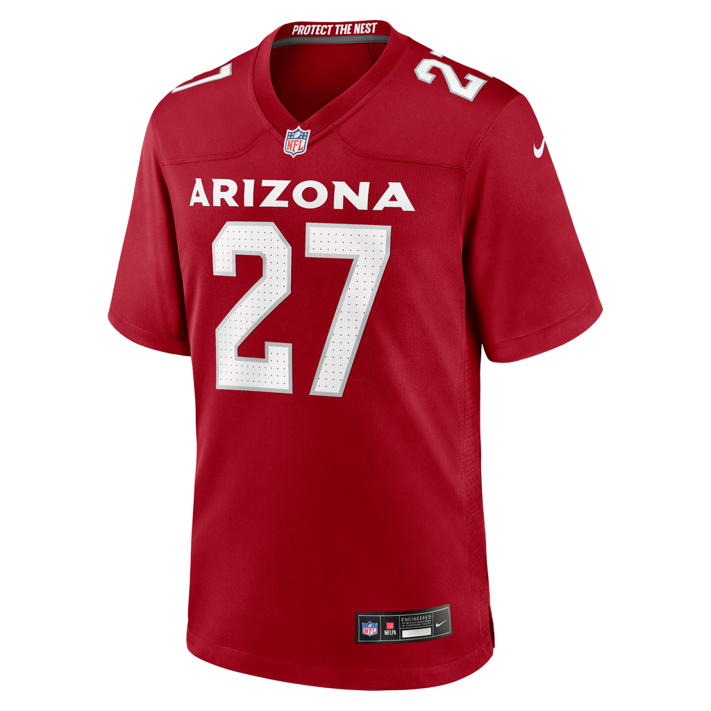 Men's Arizona Cardinals Divaad Wilson Nike  Cardinal Team Game Jersey