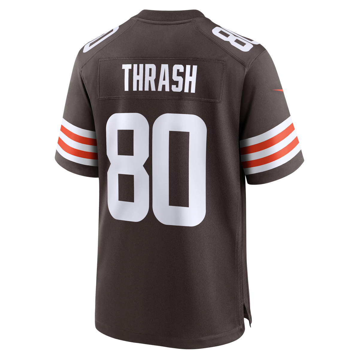 Men's Cleveland Browns Jamari Thrash Nike  Brown Team Game Jersey