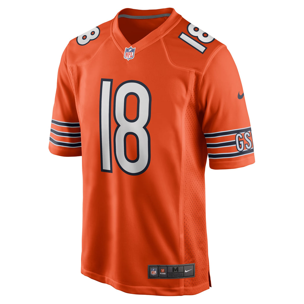 Men's Chicago Bears Caleb Williams Nike Navy  Player Game Jersey