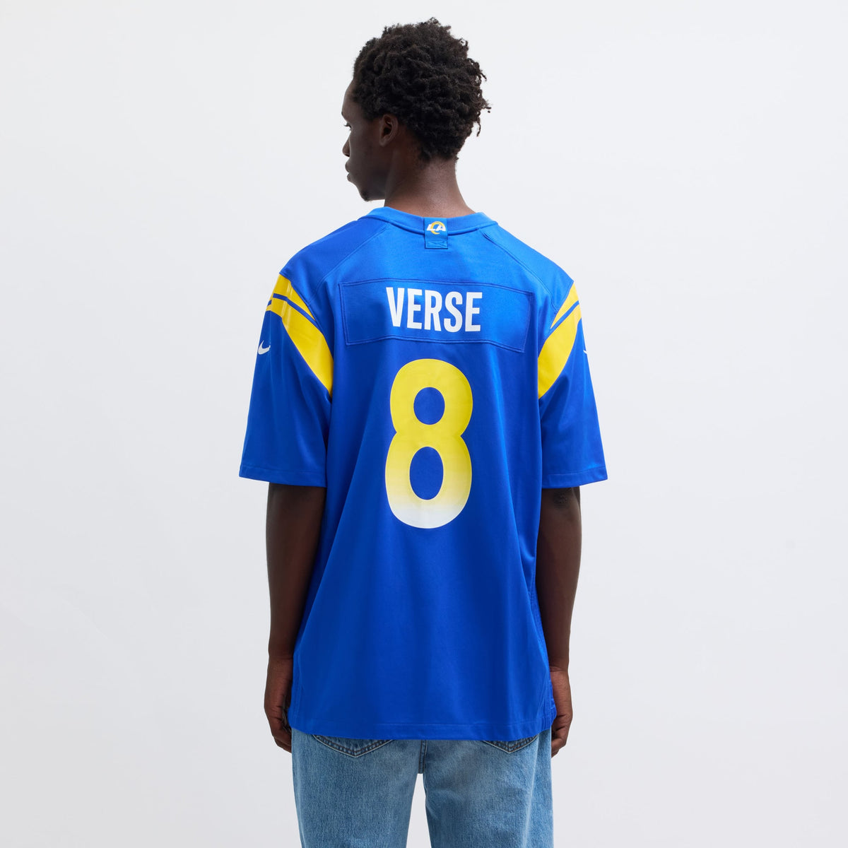 Men's Los Angeles Rams Jared Verse Nike Royal  Player Game Jersey
