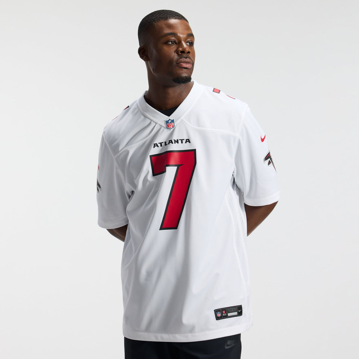 Men's Atlanta Falcons Bijan Robinson Nike Red Game Jersey