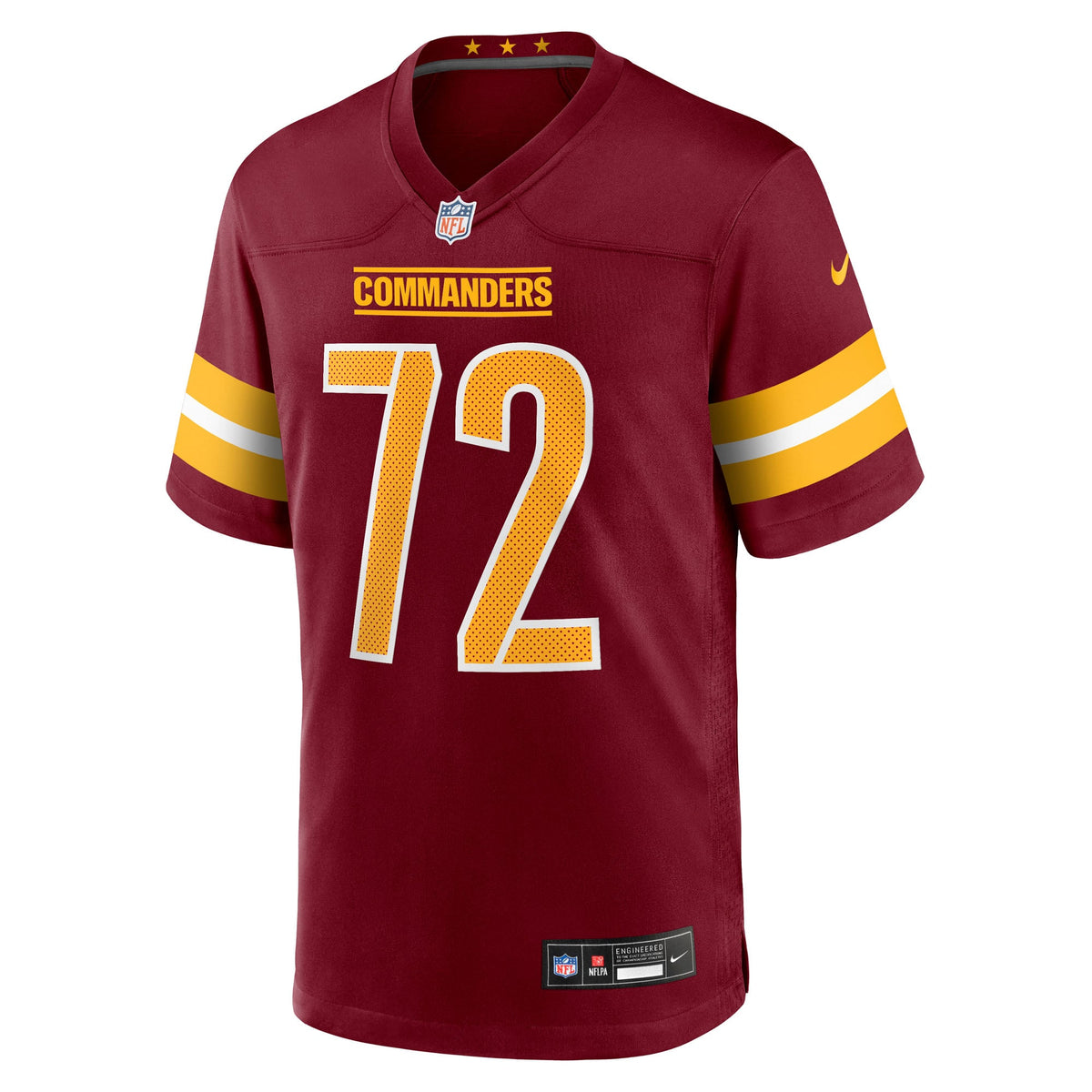 Men's Washington Commanders Josh Conerly Jr. Nike Burgundy Team Game Jersey