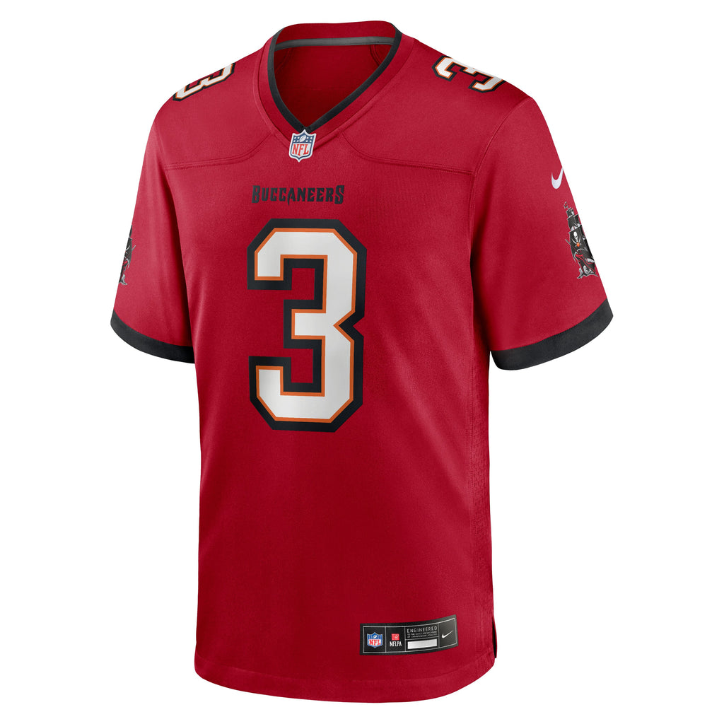 Men's Tampa Bay Buccaneers Rueben Bain Jr. Nike White Game Jersey
