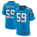 Men's Carolina Panthers Luke Kuechly Nike Blue Retired Player Alternate Game Jersey