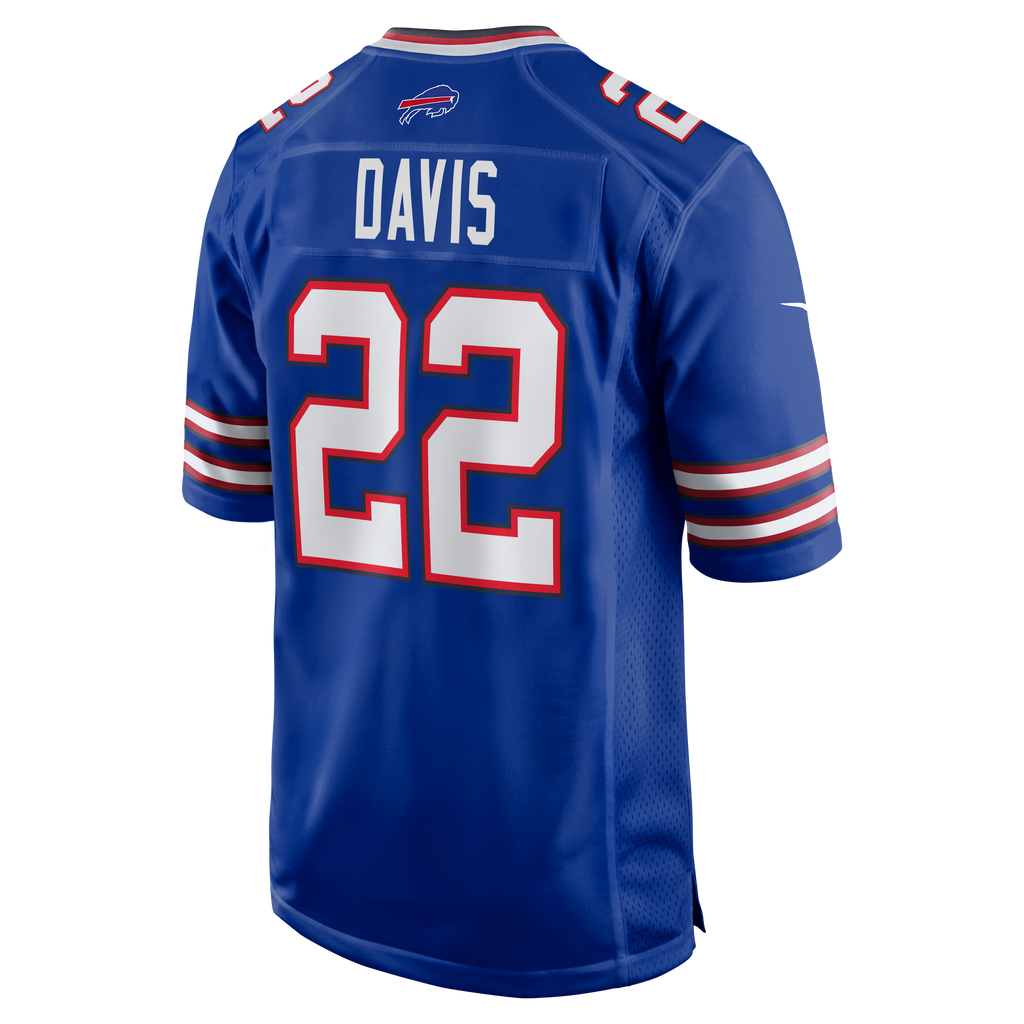 Men's Buffalo Bills Ray Davis Nike  Royal Game Jersey