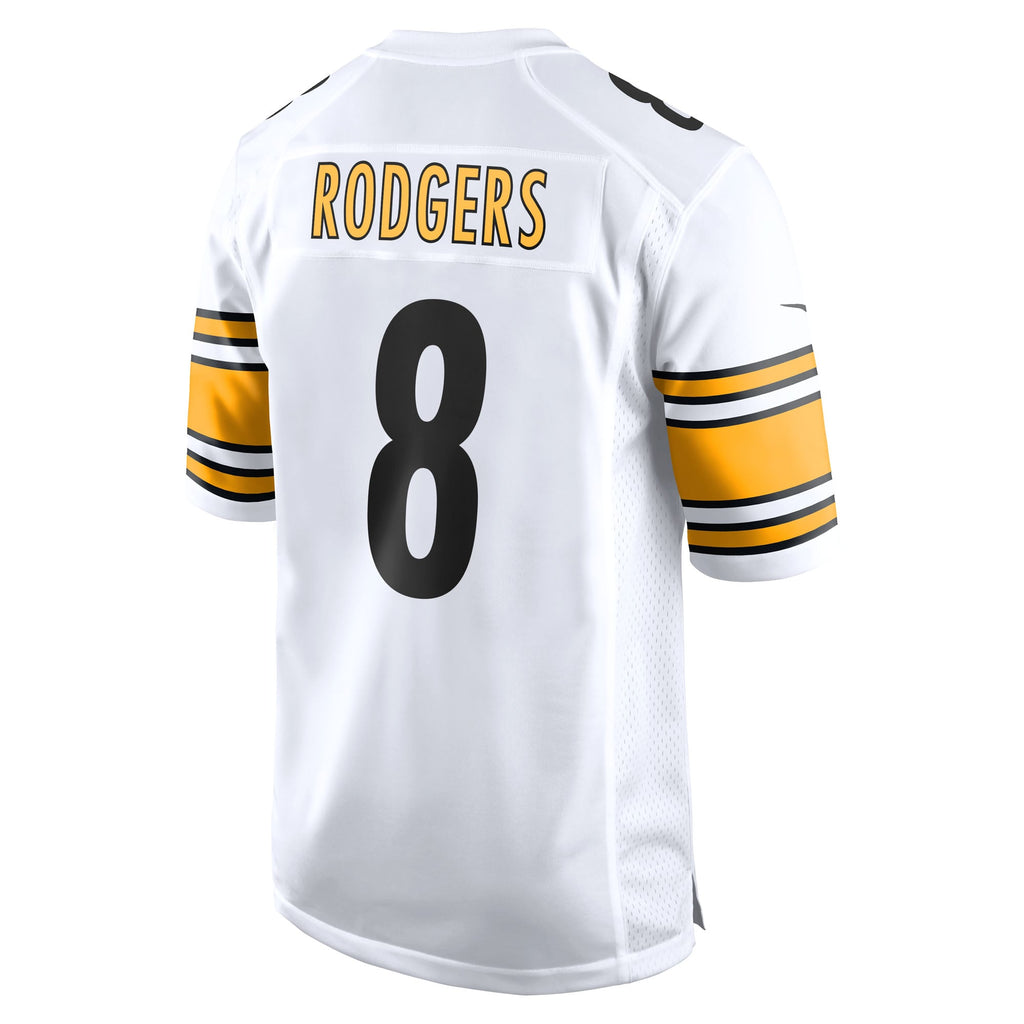 Men's Pittsburgh Steelers Aaron Rodgers Nike Black Game Jersey
