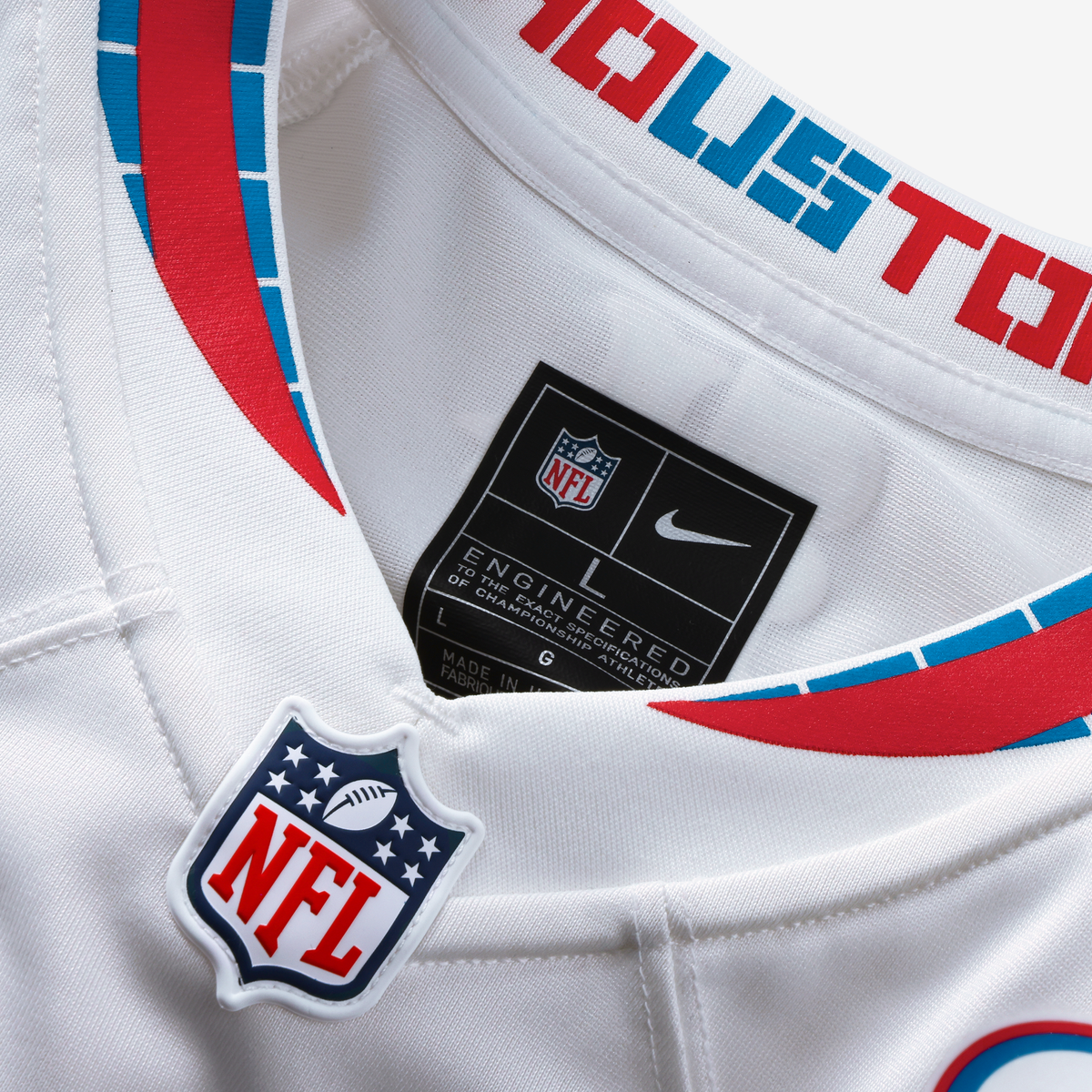 Men's Houston Texans C.J. Stroud Nike White 2026 Rivalries Collection Game Jersey