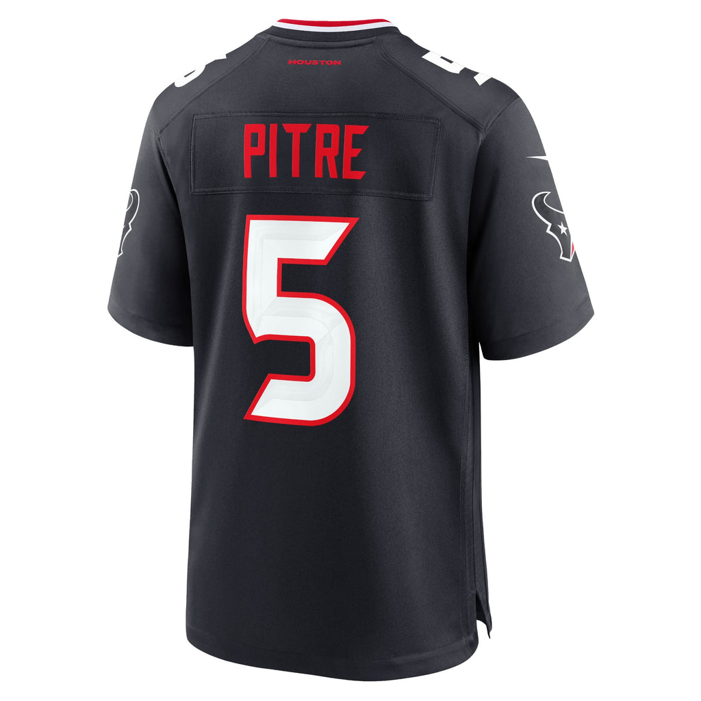 Men's Houston Texans Jalen Pitre Nike Red Alternate Game Jersey