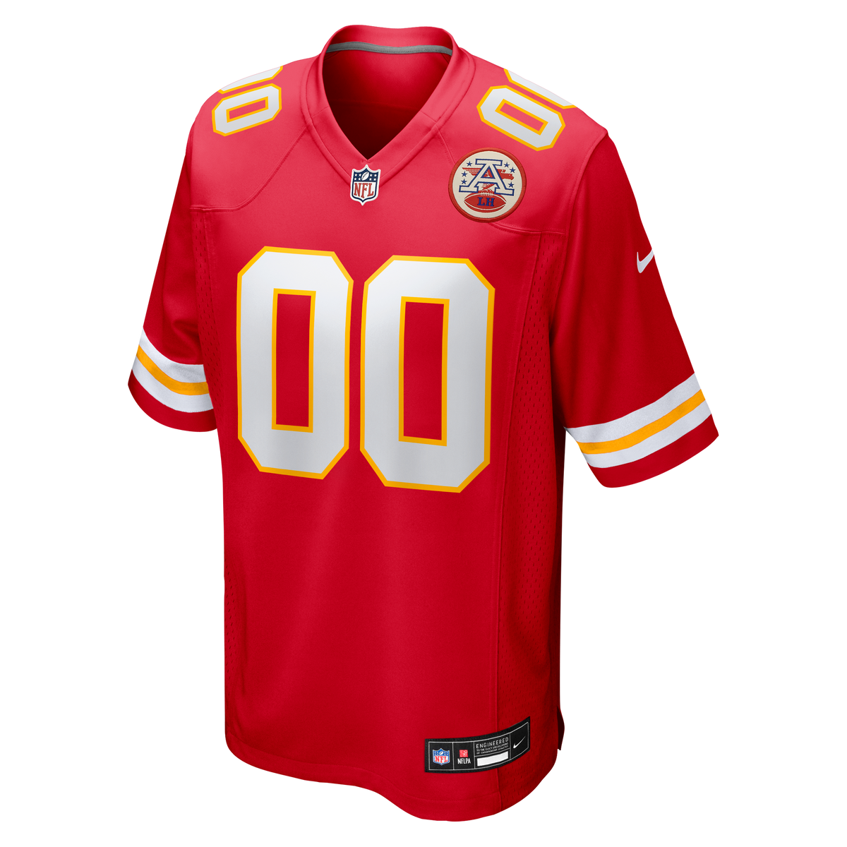 Men's Kansas City Chiefs Justin Fields Nike Red Game Jersey