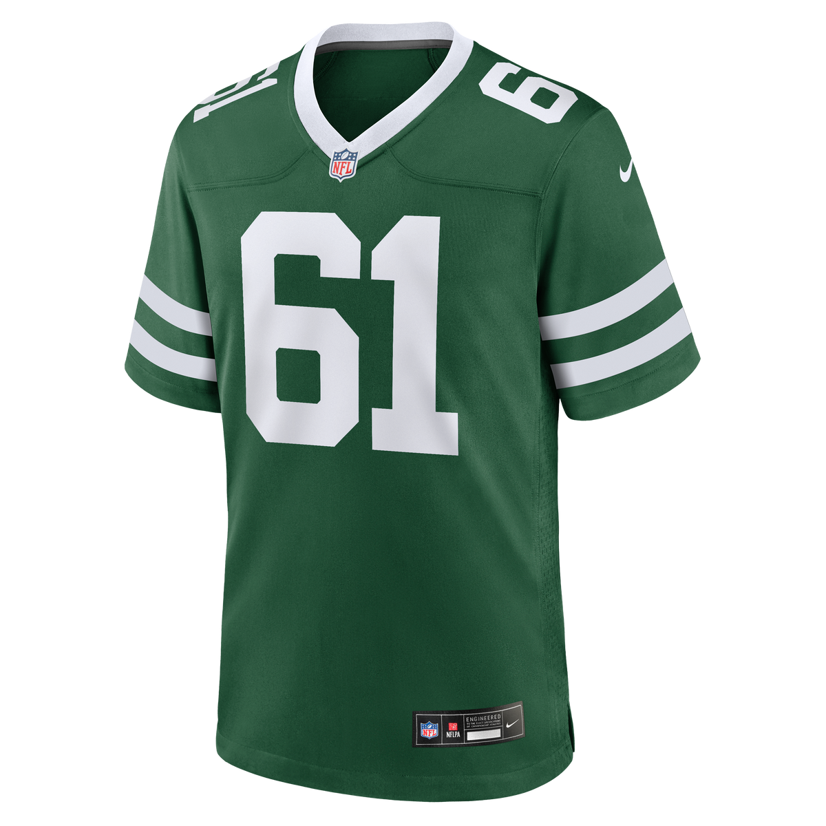 Men's New York Jets Max Mitchell Nike Legacy Green Team Game Jersey