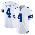 Men's Dallas Cowboys Dak Prescott Nike White Vapor F.U.S.E. Stitched Limited Jersey