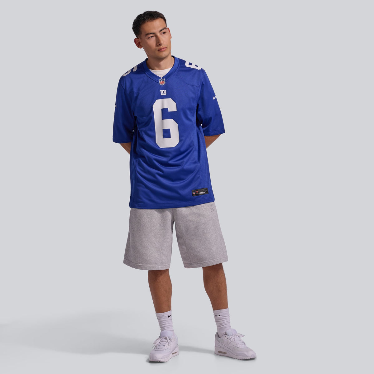 Men's New York Giants Jaxson Dart Nike Red Alternate Century Red Game Jersey