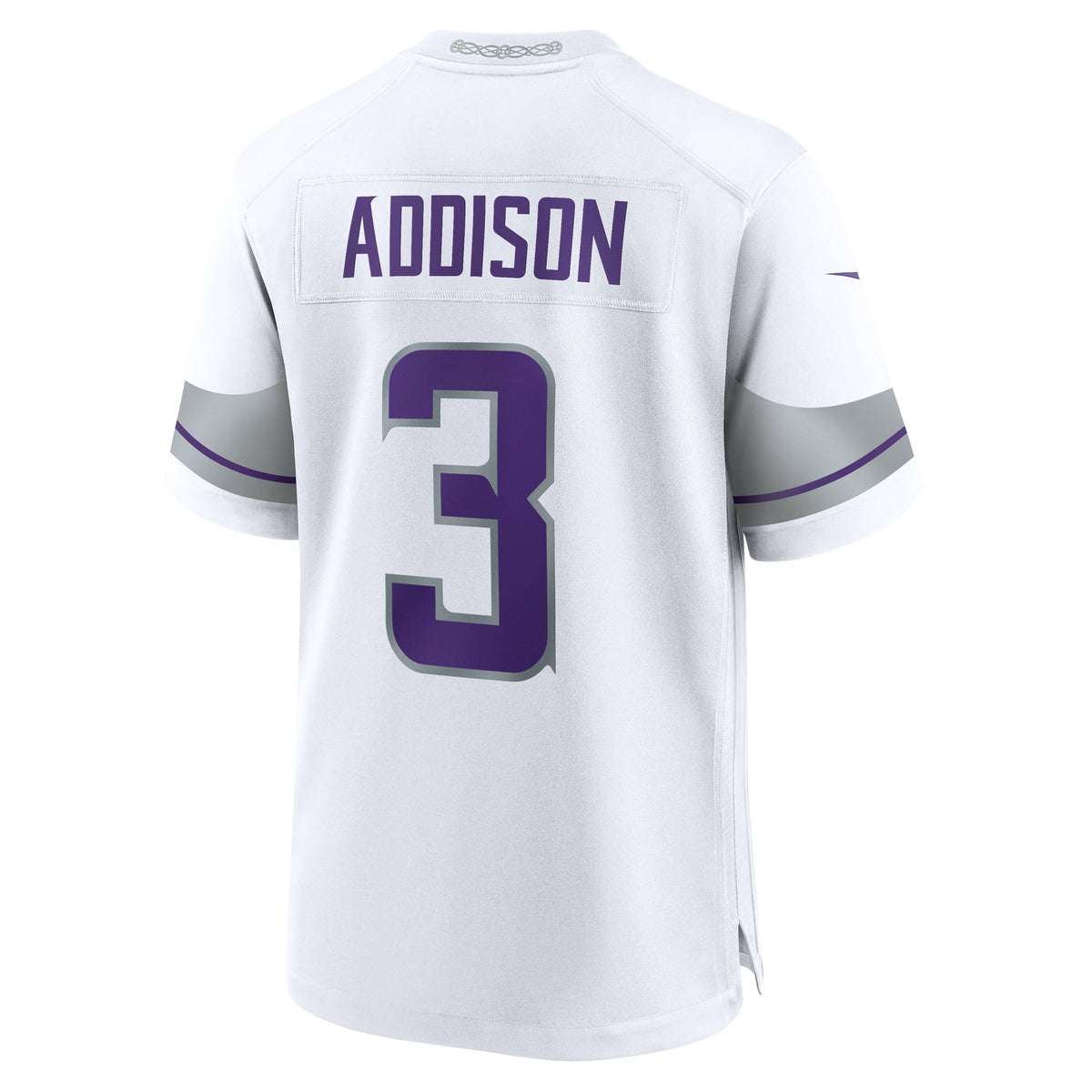 Men's Minnesota Vikings Jordan Addison Nike Purple  Game Jersey
