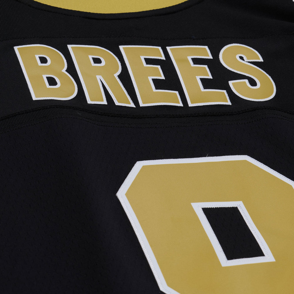 Men's New Orleans Saints Drew Brees Mitchell & Ness Black 2009 Legacy Jersey