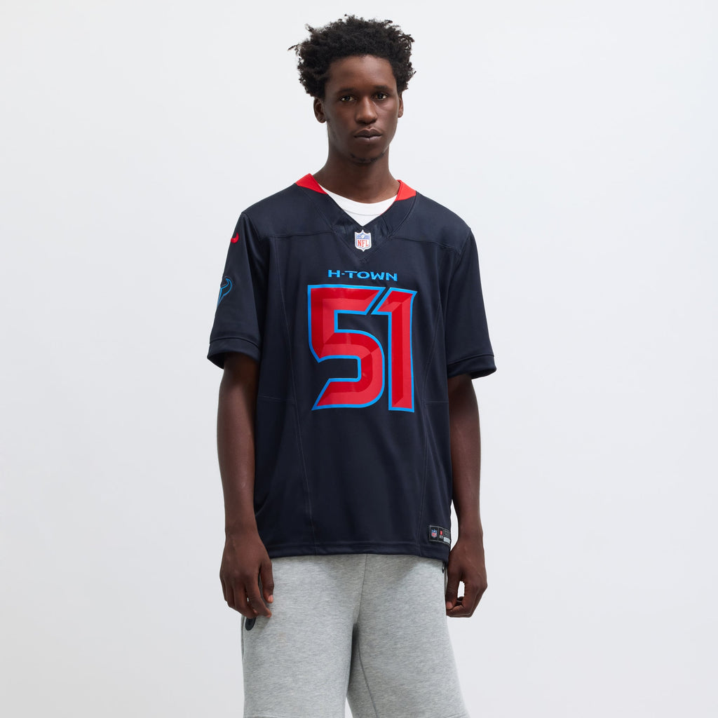 Men's Houston Texans Will Anderson Jr. Nike Navy 2nd Alternate Vapor F.U.S.E. Limited Jersey