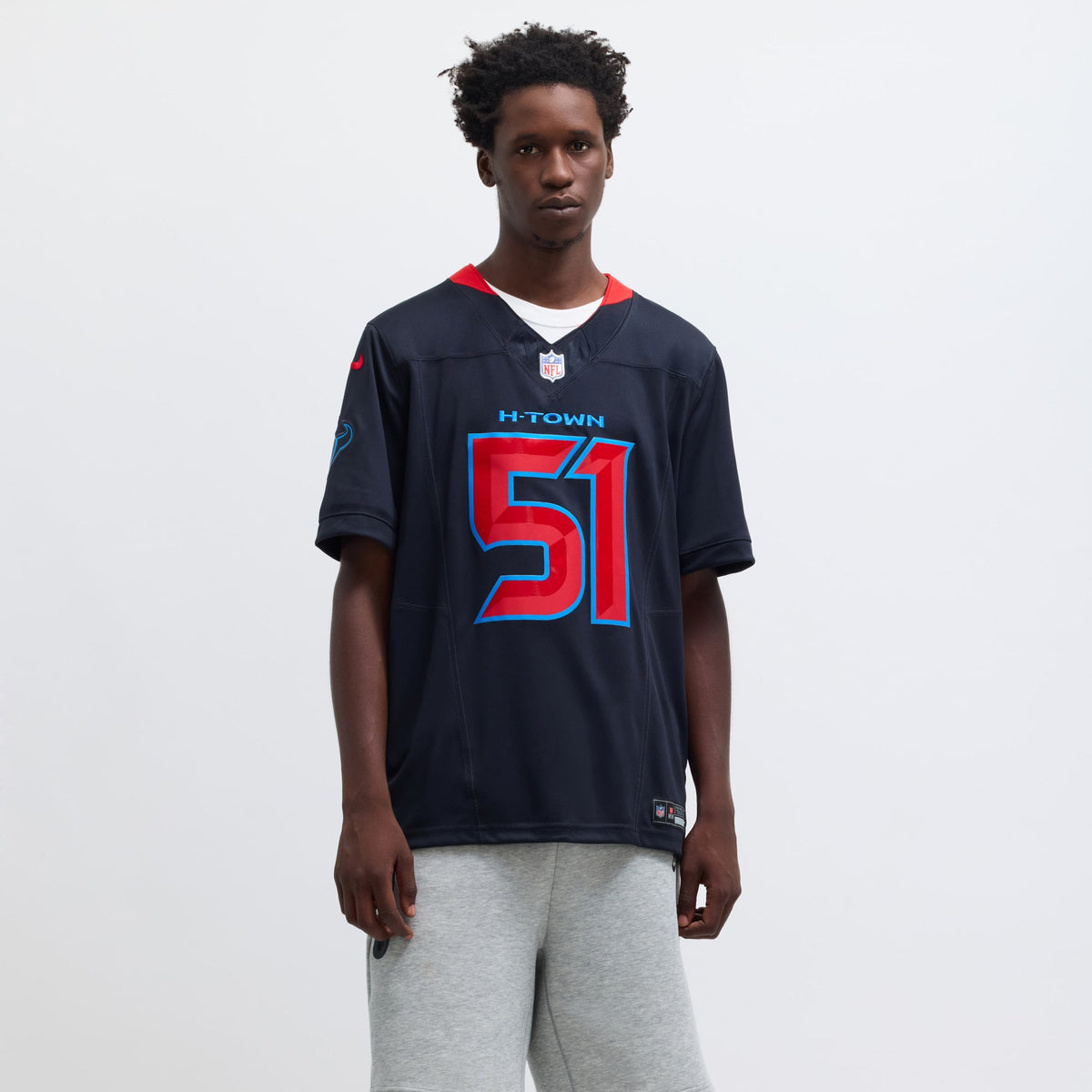 Men's Houston Texans Will Anderson Jr. Nike Navy 2nd Alternate Vapor F.U.S.E. Limited Jersey