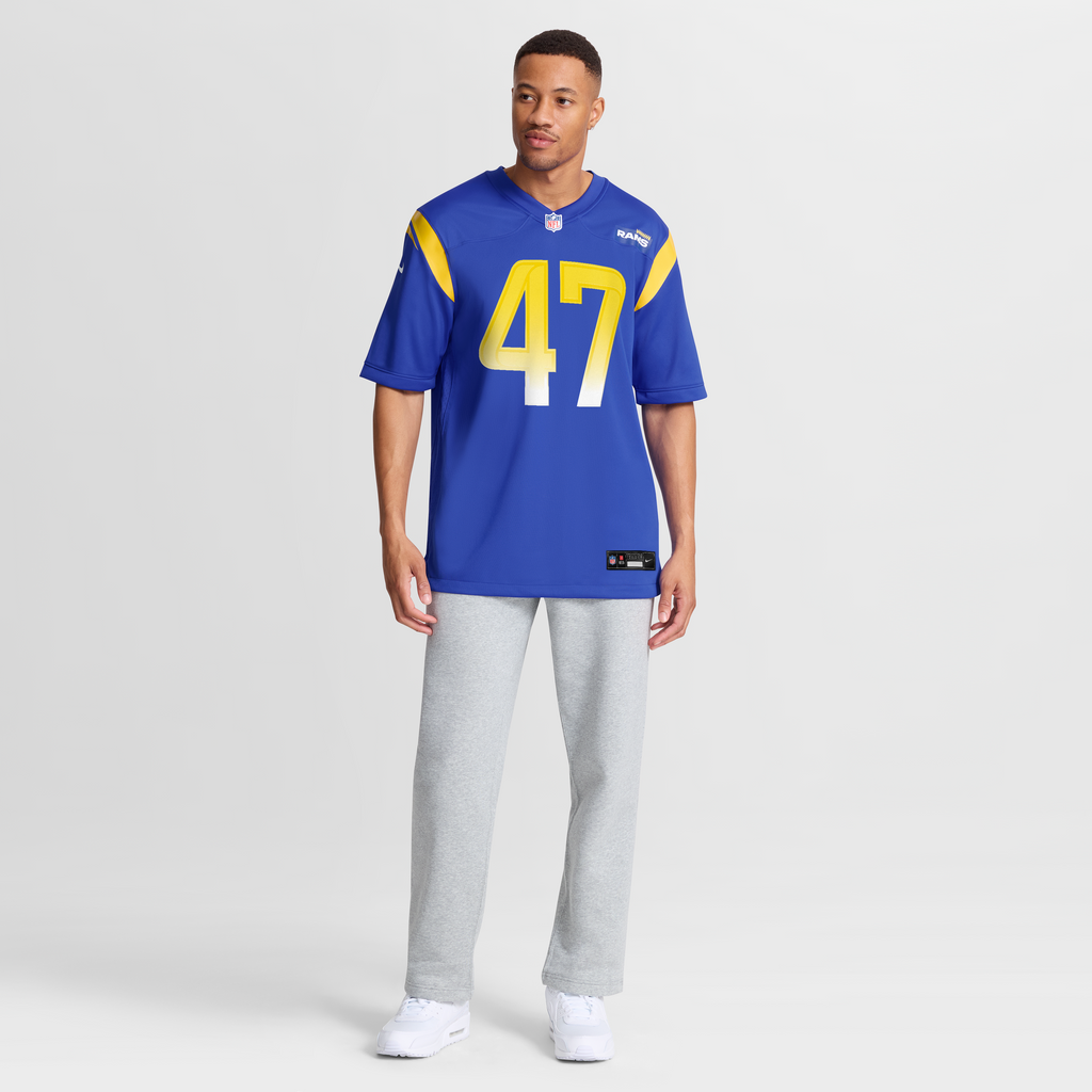 Men's Los Angeles Rams Alex Ward Nike Royal Home Game Jersey
