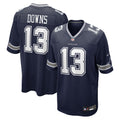 Men's Dallas Cowboys Caleb Downs Nike Navy Team Game Jersey