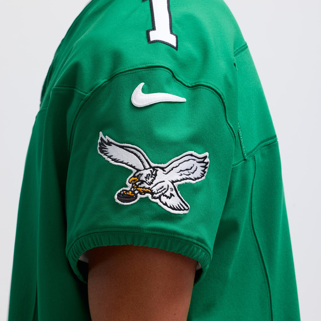 Men's Philadelphia Eagles Jalen Hurts Nike Kelly Green Alternate Vapor F.U.S.E. Elite Jersey