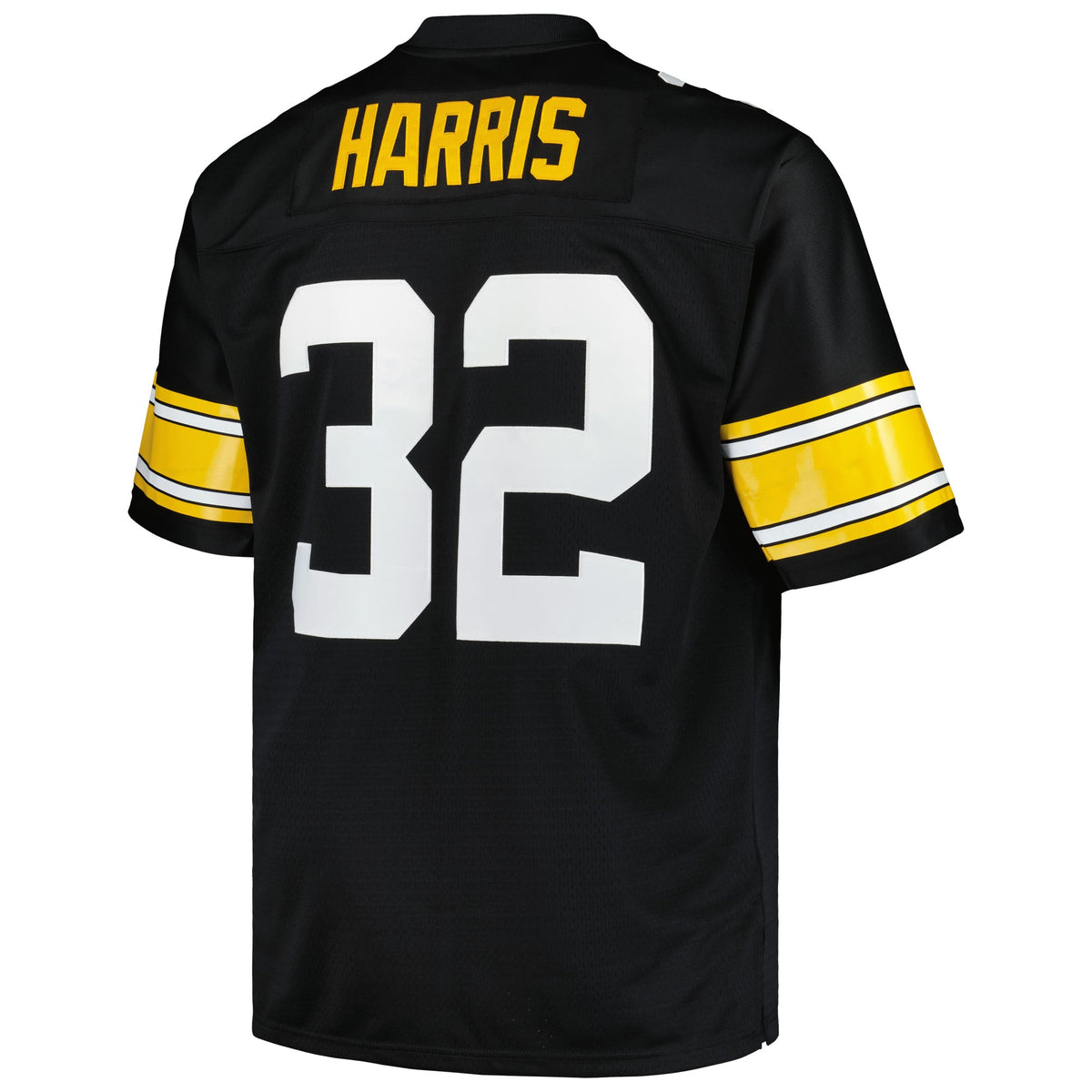 Men's Pittsburgh Steelers Franco Harris Mitchell & Ness White Big & Tall 1976 Retired Player Replica Jersey